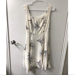 Dragonfly print dress
